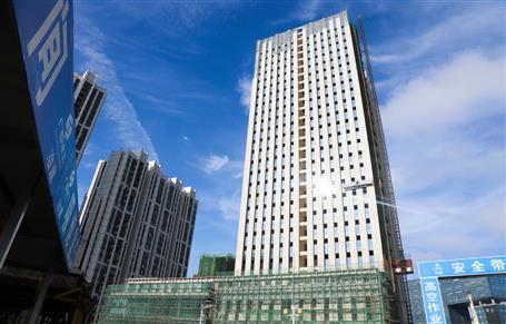 專家公寓工程迎來中色建協部級安全文明標準化示范工地復檢