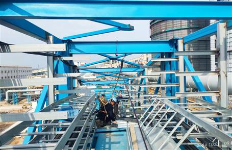 【沖刺四季度 打贏攻堅戰】冶建電氣安裝分公司爭分奪秒搶工期