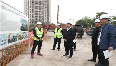 覃振華到重慶在建項(xiàng)目調(diào)研指導(dǎo)