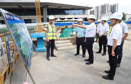 蒙勝益到桂華分公司項目開展第二季度安全生產(chǎn)綜合大檢查